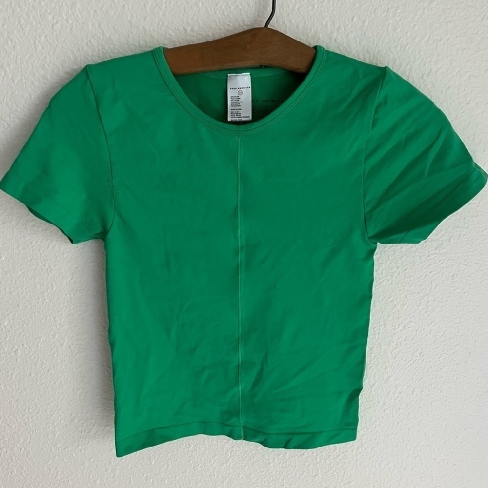 Good American So Soft Sculpted Tee